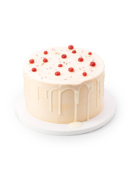 Tort Kajmakowy z porzeczką